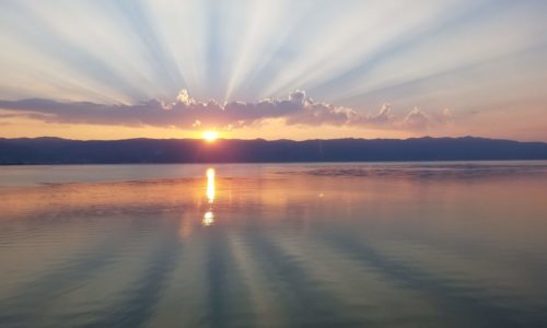 St Naum's Sunset on Lake Ohrid